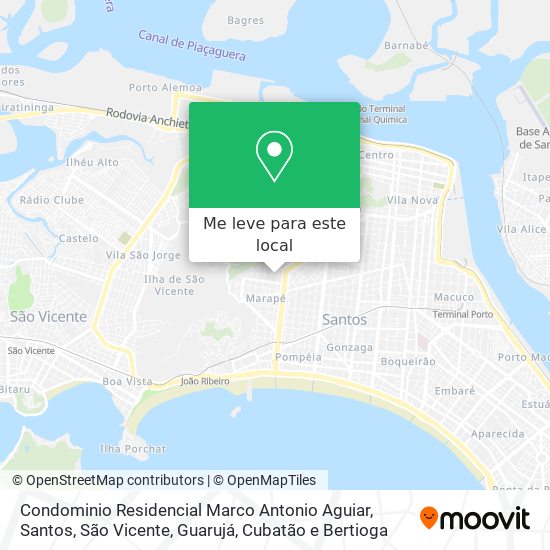 Condominio Residencial Marco Antonio Aguiar mapa