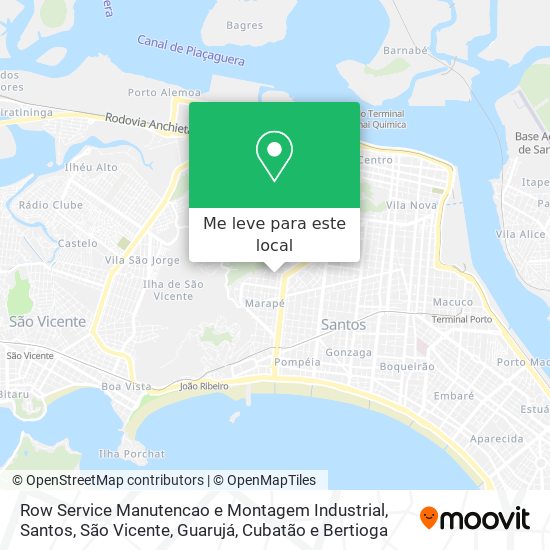 Row Service Manutencao e Montagem Industrial mapa