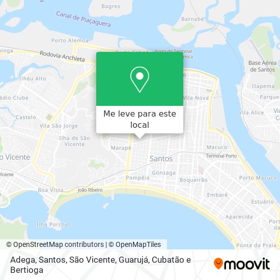 Adega mapa
