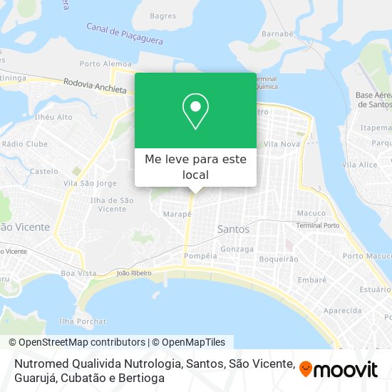 Nutromed Qualivida Nutrologia mapa