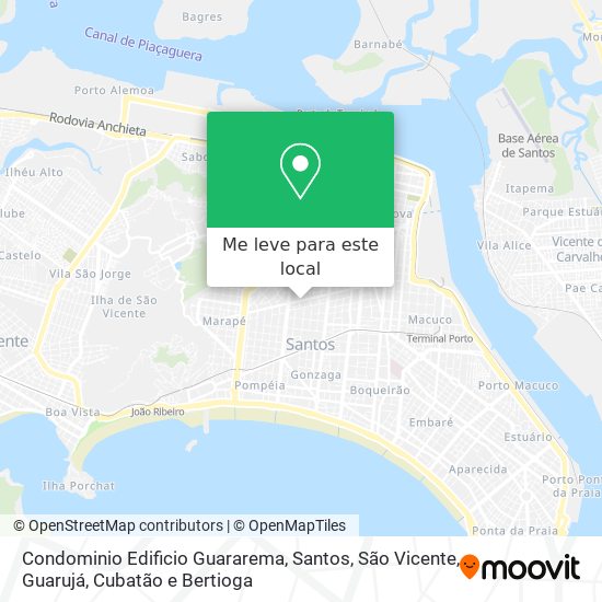 Condominio Edificio Guararema mapa