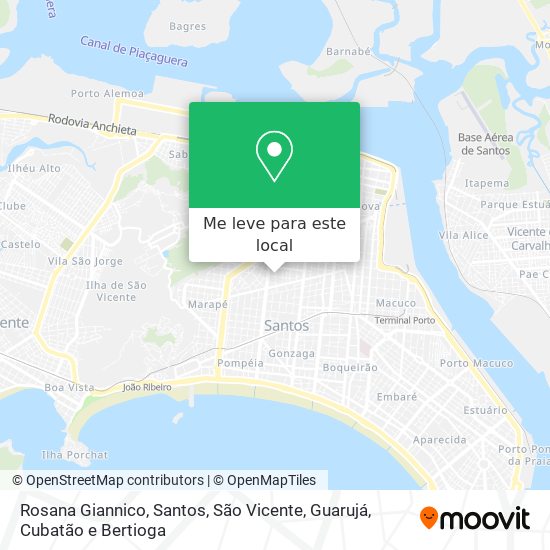 Rosana Giannico mapa