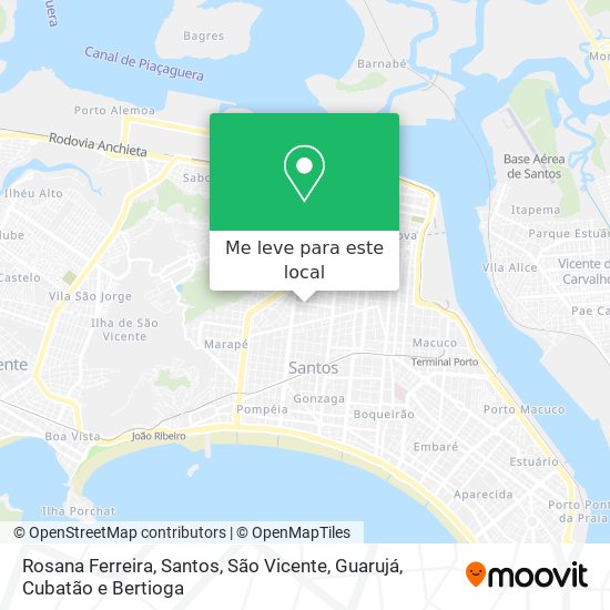 Rosana Ferreira mapa