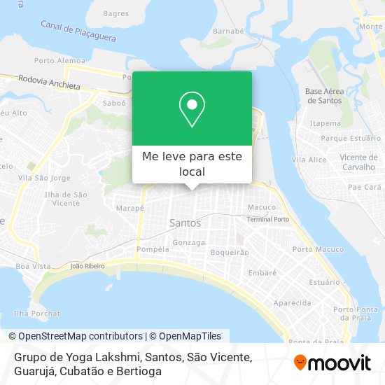Grupo de Yoga Lakshmi mapa