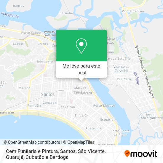 Cem Funilaria e Pintura mapa