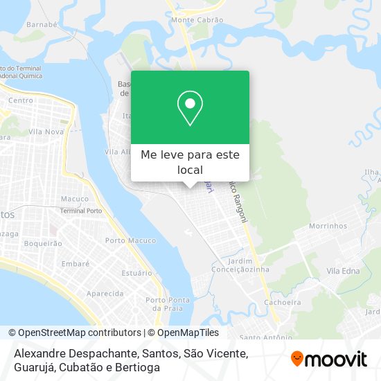 Alexandre Despachante mapa