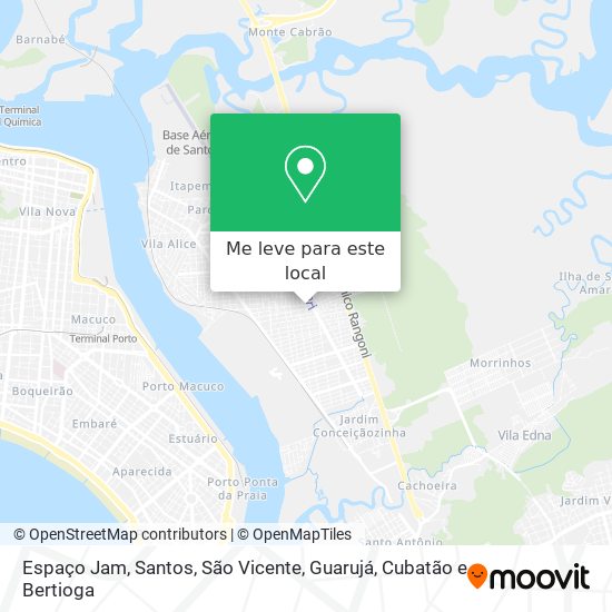 Espaço Jam mapa