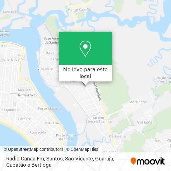 Rádio Canaã Fm mapa