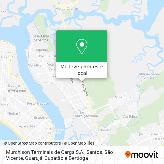 Murchison Terminais de Carga S.A. mapa