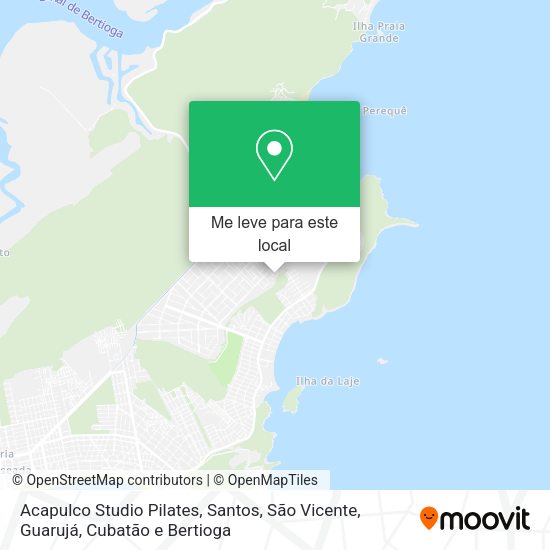 Acapulco Studio Pilates mapa
