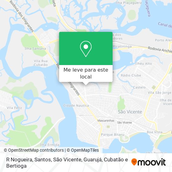 R Nogueira mapa