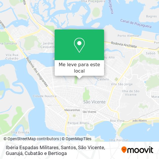 Ibéria Espadas Militares mapa