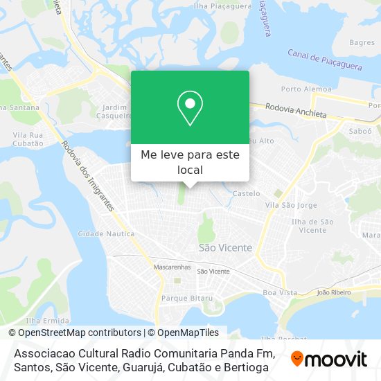 Associacao Cultural Radio Comunitaria Panda Fm mapa