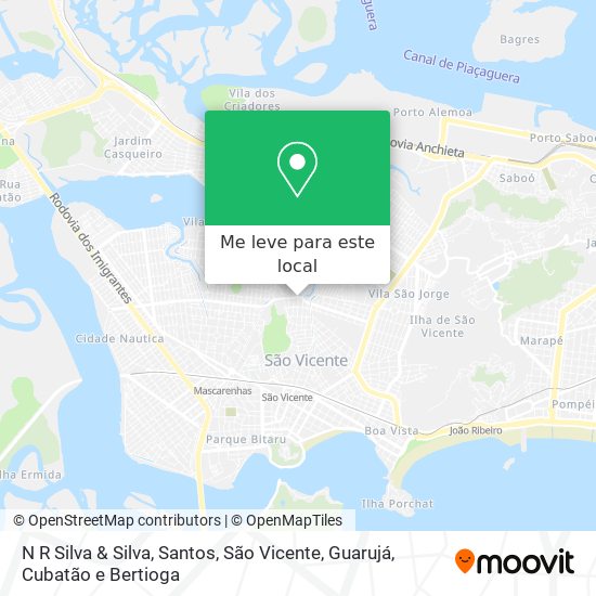 N R Silva & Silva mapa