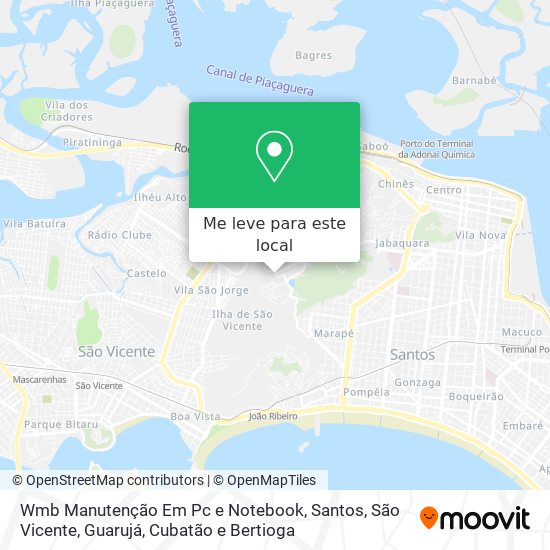 Wmb Manutenção Em Pc e Notebook mapa
