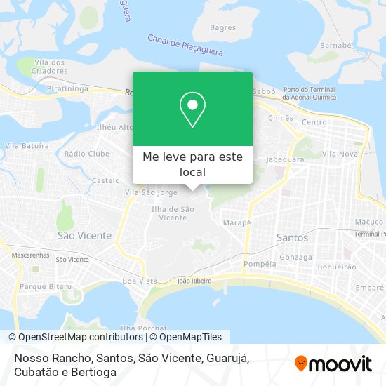 Nosso Rancho mapa
