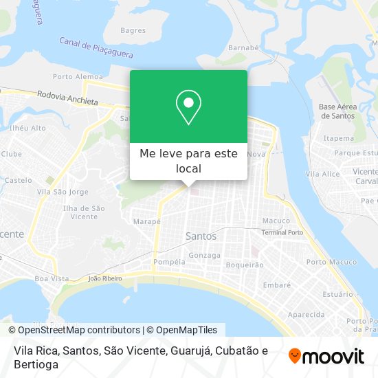 Vila Rica mapa