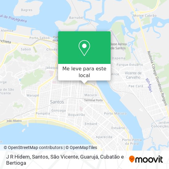 J R Hidem mapa