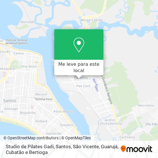 Studio de Pilates Gadi mapa