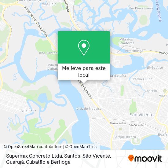 Supermix Concreto Ltda mapa