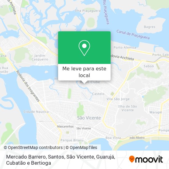 Mercado Barrero mapa