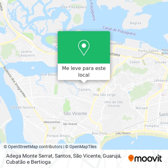 Adega Monte Serrat mapa