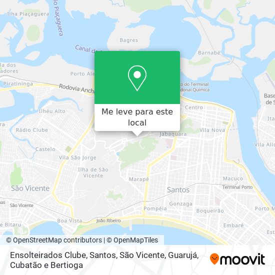 Ensolteirados Clube mapa