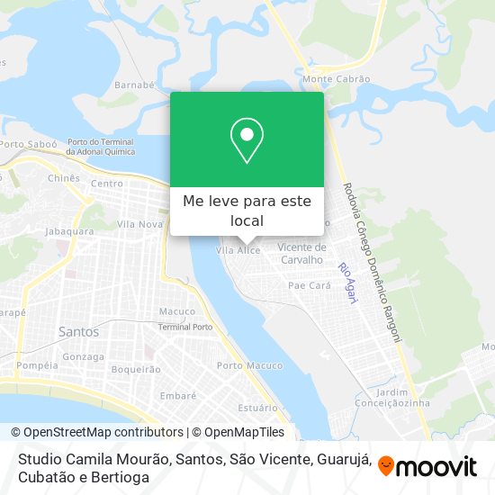 Studio Camila Mourão mapa
