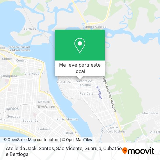 Ateliê da Jack mapa