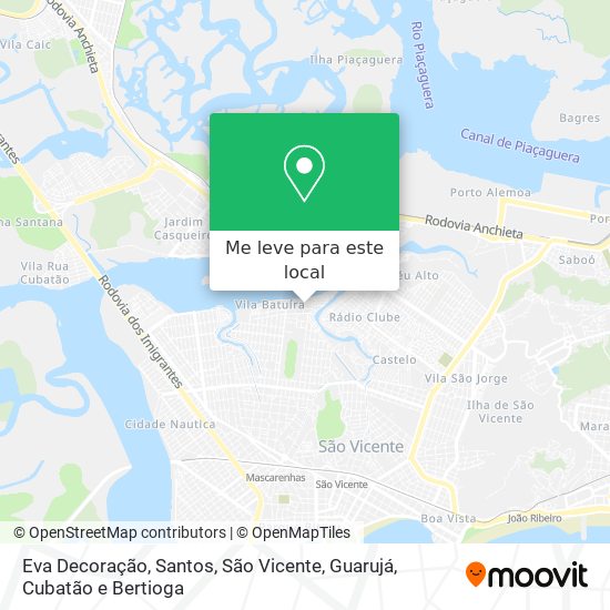 Eva Decoração mapa