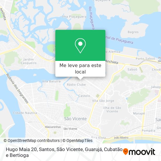 Hugo Maia 20 mapa
