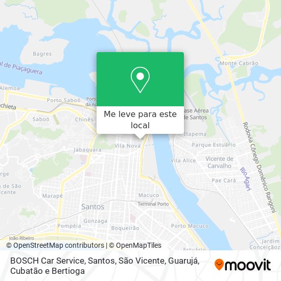 BOSCH Car Service mapa