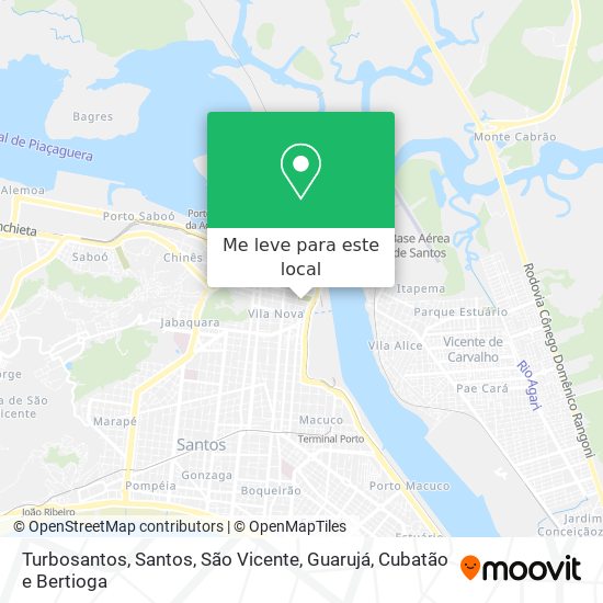 Turbosantos mapa