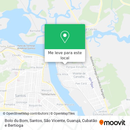 Bolo du Bom mapa