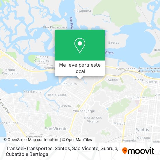 Transsei-Transportes mapa