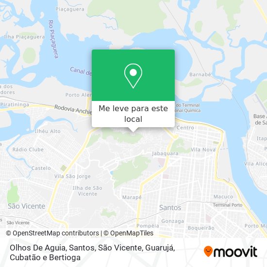 Olhos De Aguia mapa