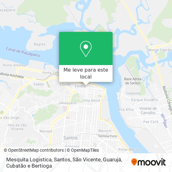 Mesquita Logistica mapa