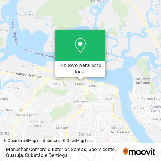 Manuchar Comércio Exterior mapa