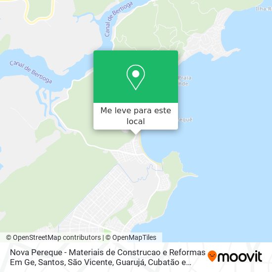Nova Pereque - Materiais de Construcao e Reformas Em Ge mapa