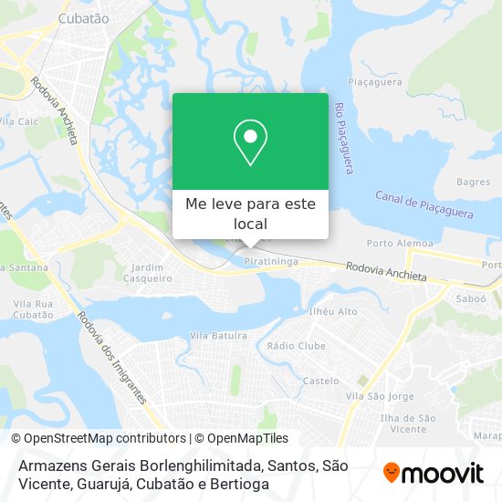 Armazens Gerais Borlenghilimitada mapa