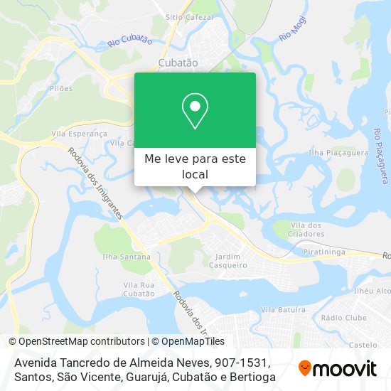 Avenida Tancredo de Almeida Neves, 907-1531 mapa