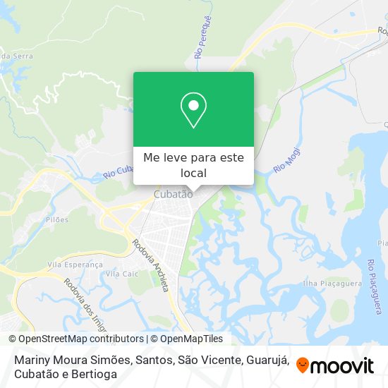 Mariny Moura Simões mapa