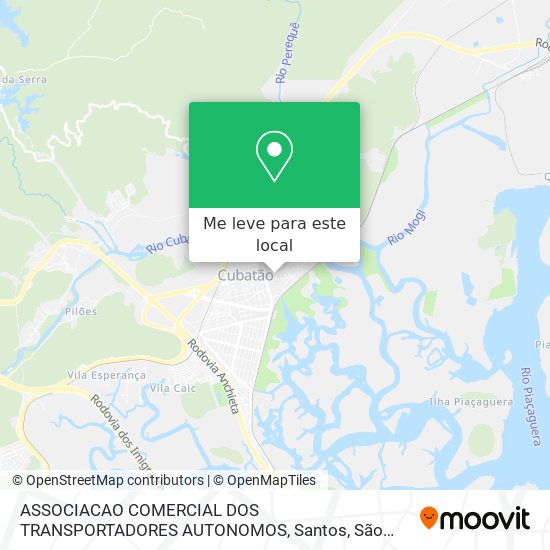 ASSOCIACAO COMERCIAL DOS TRANSPORTADORES AUTONOMOS mapa