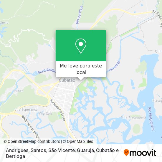 Andrigues mapa