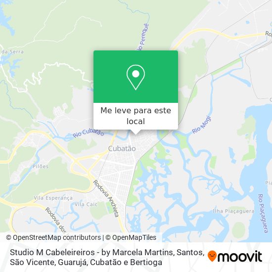 Studio M Cabeleireiros - by Marcela Martins mapa