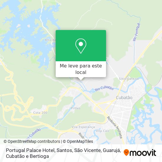 Portugal Palace Hotel mapa
