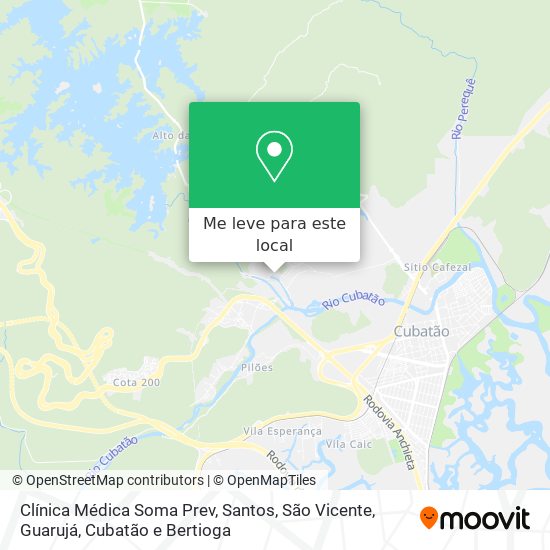 Clínica Médica Soma Prev mapa
