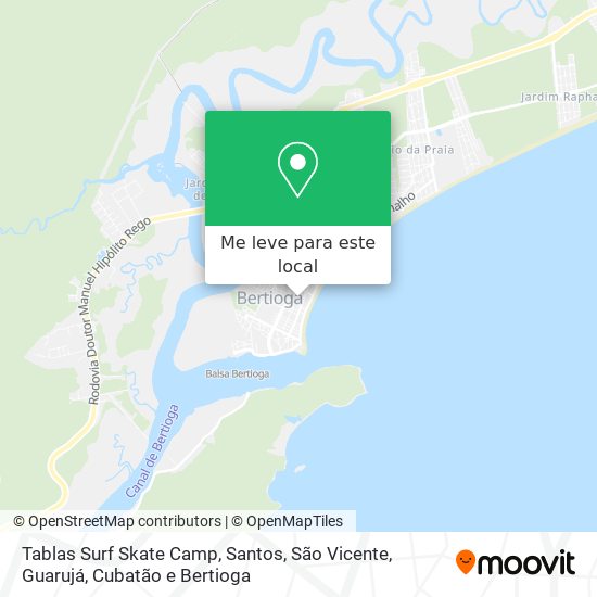 Tablas Surf Skate Camp mapa