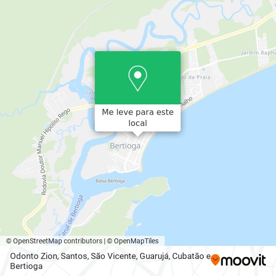 Odonto Zion mapa