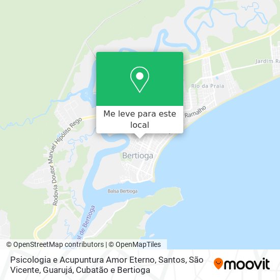 Psicologia e Acupuntura Amor Eterno mapa